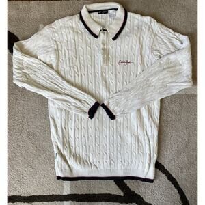 Vintage Sean John Pullover Collared Knit Sweater Mens Size XL